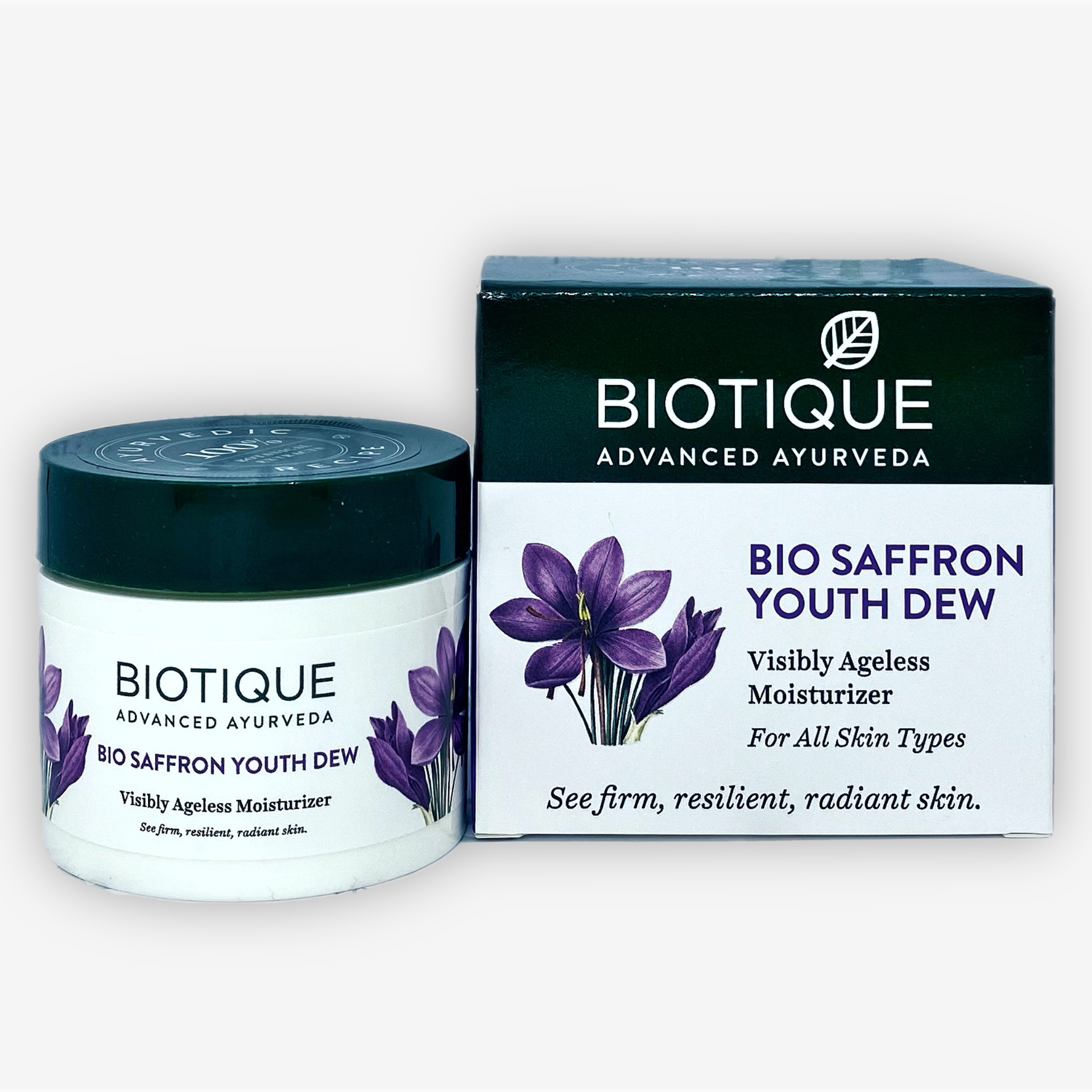 Bio Saffron Youth Dew Anti-Ageing Cream Biotique 50g Bio Saffron Youth Dew Anti-Ageing Cream Biotique 50g