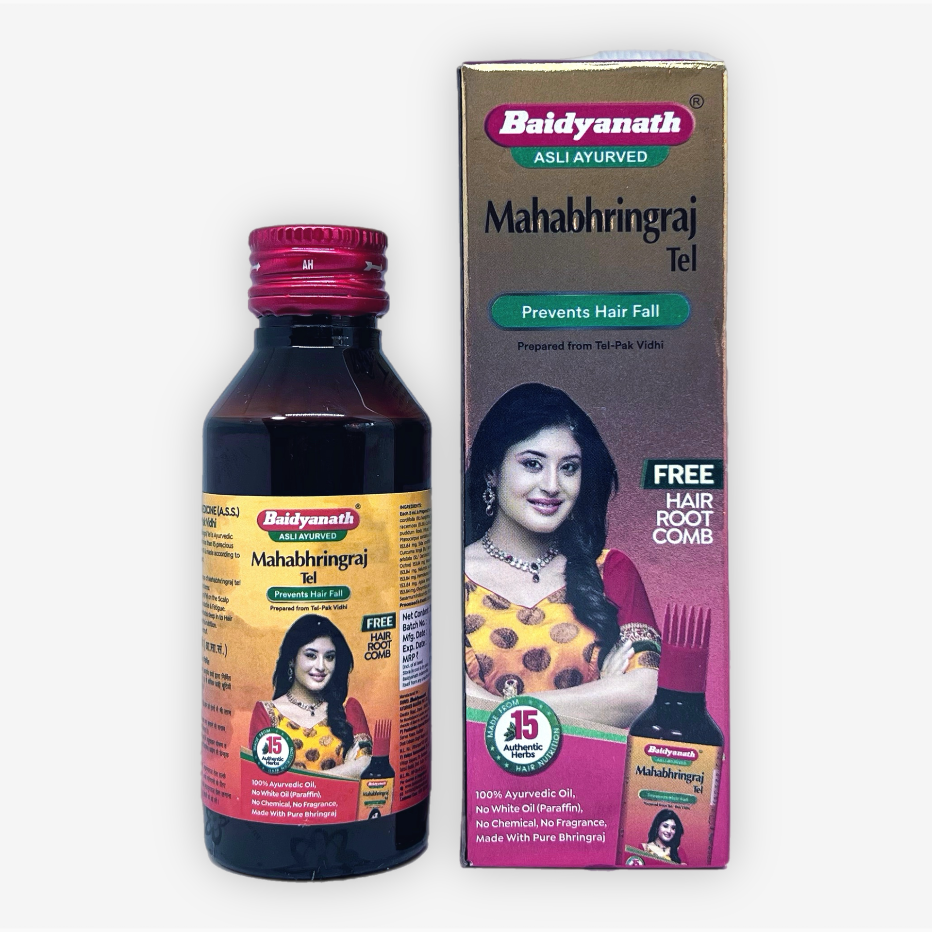 Mahabhringaraj_Oil_Baidyanath_Олія_Брінгарандж_100_мл_1
