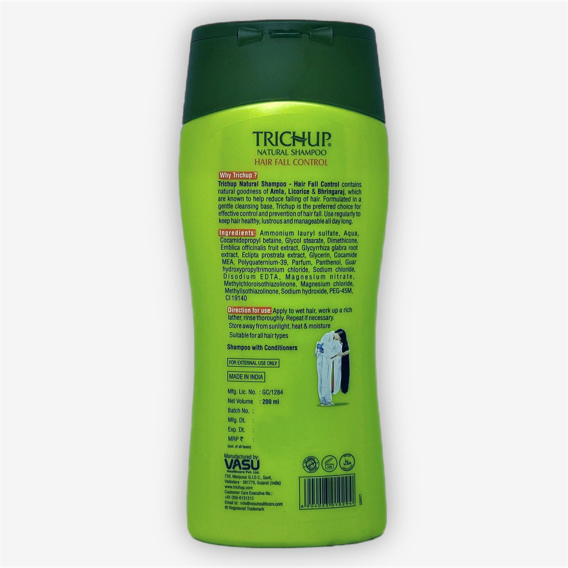 Trichup Hair Fall Control Shampoo 200ml Trichup Hair Fall Control Shampoo 200ml